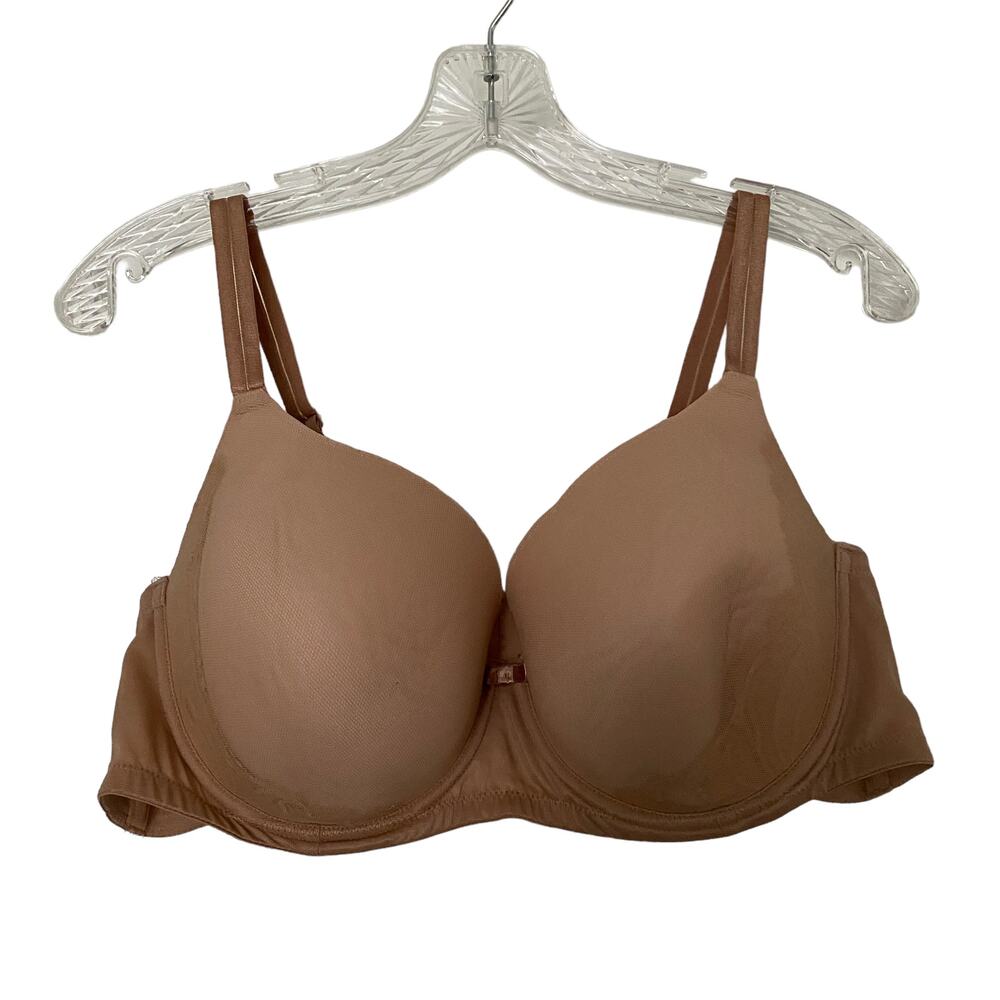 AVA & VIV Women's Size 42D T-Shirt Bra Underwire Tan VN1975594 Target